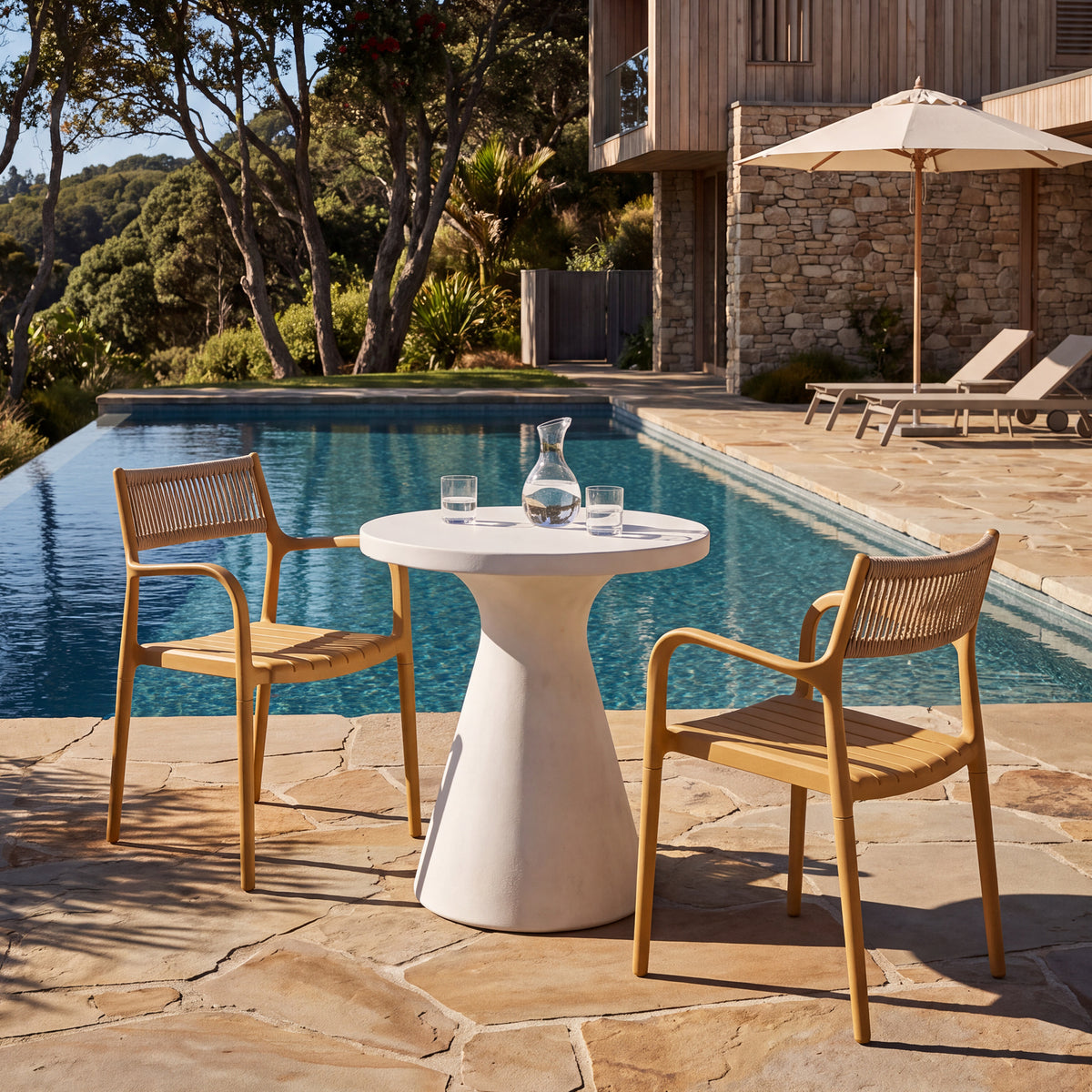 Oleo Outdoor Chair - Mustard