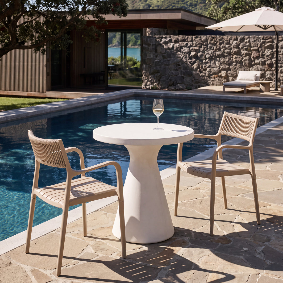 Oleo Outdoor Chair - Beige