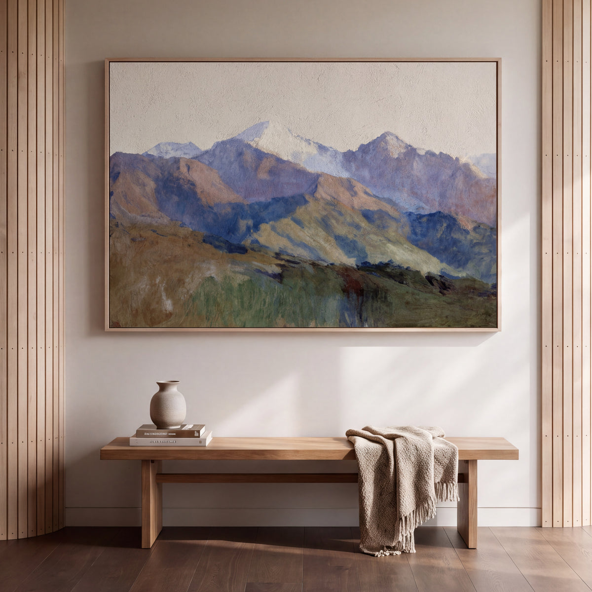 Wilder - XL Textured Surface Framed Canvas