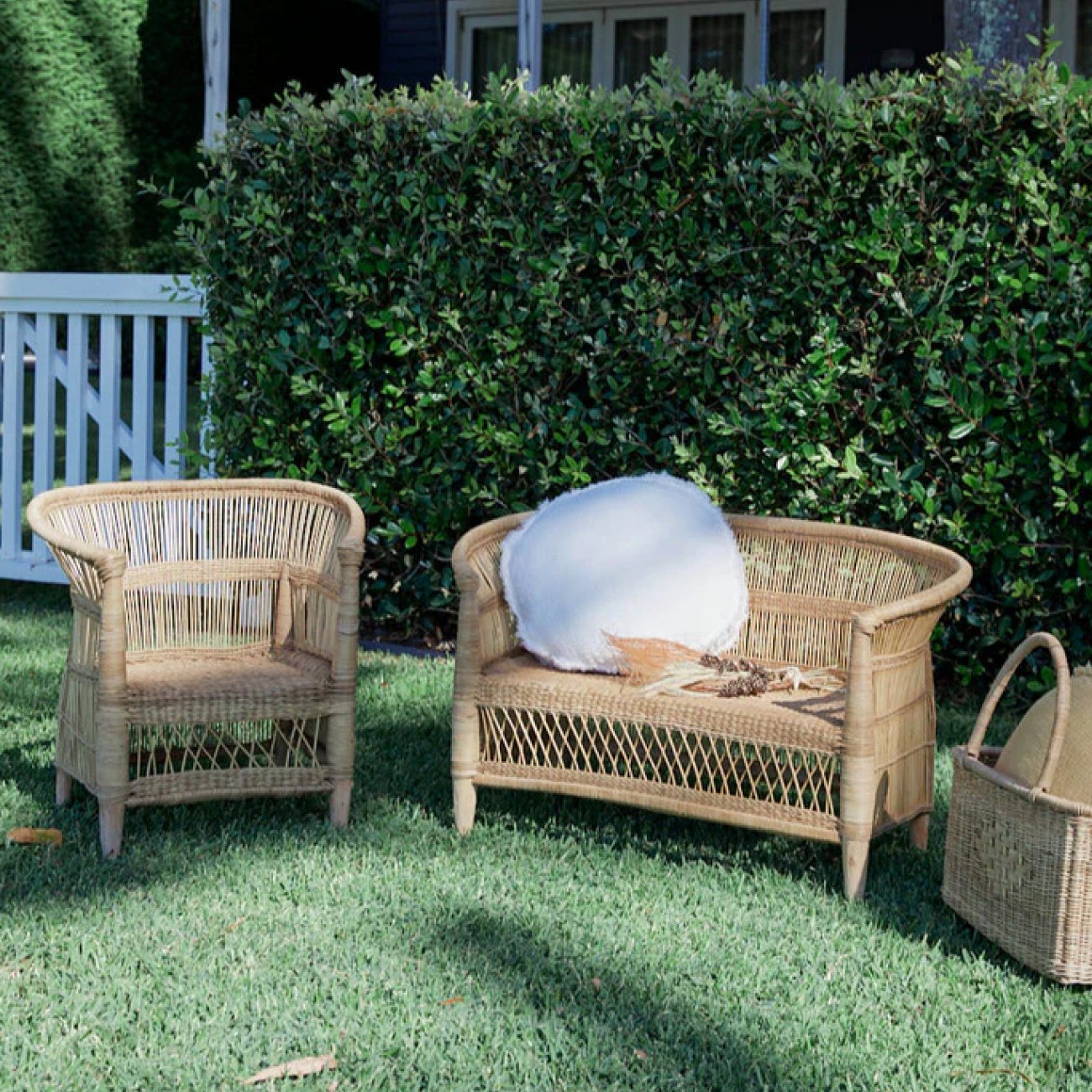 Malawi Cane Childs Chair - Natural