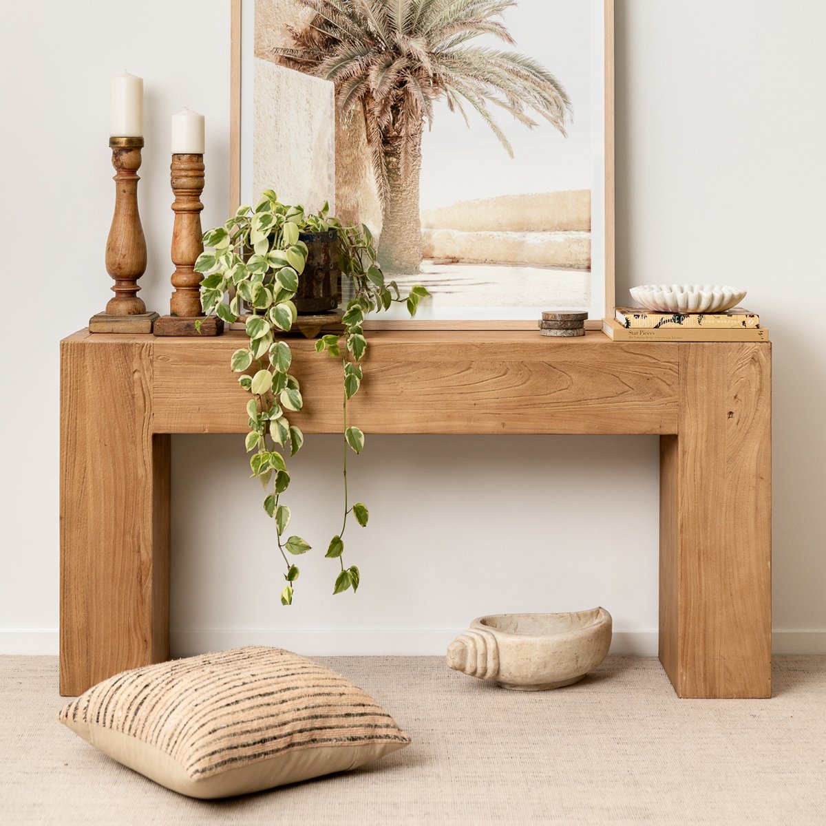 Olma Elm Console - Natural