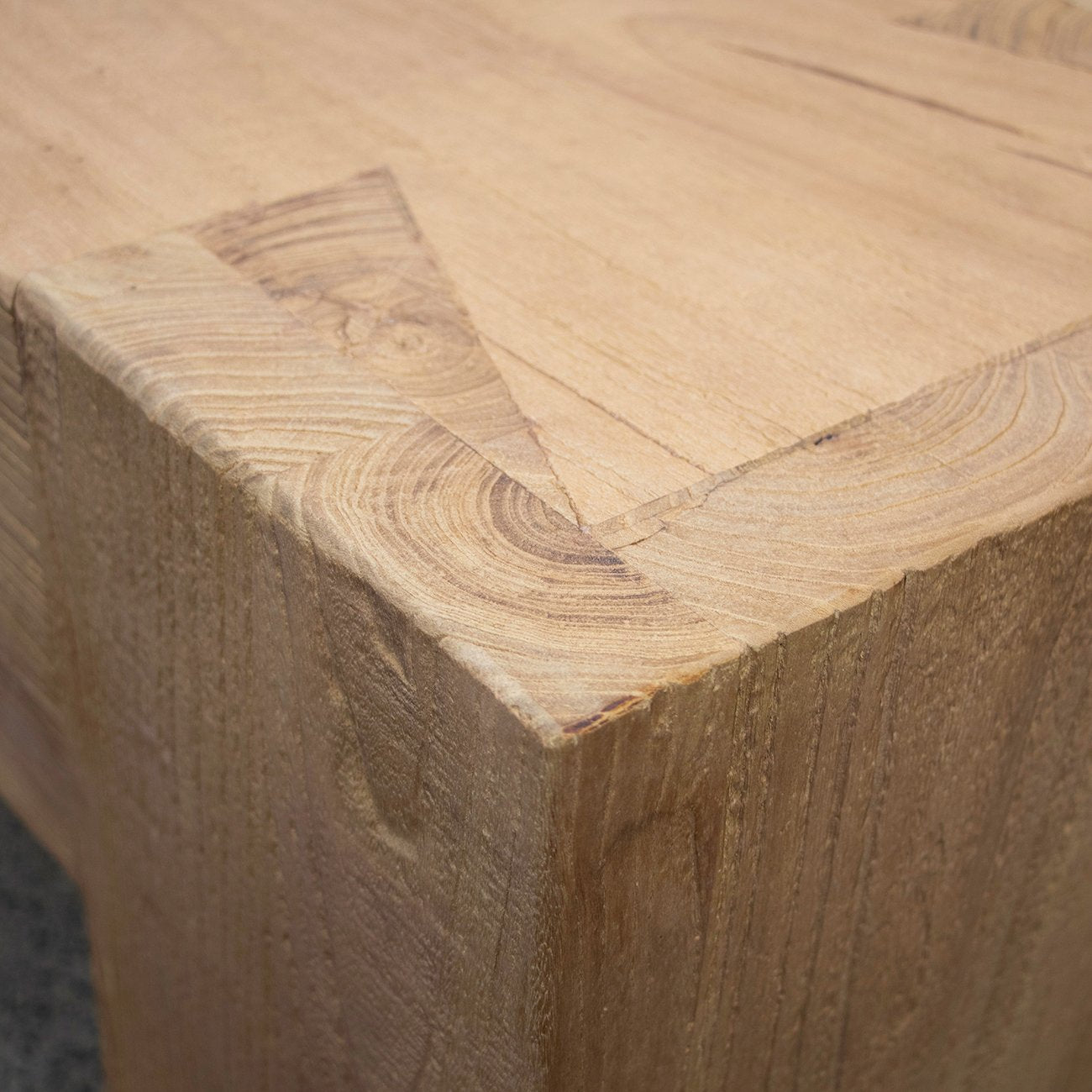 Olma Elm Bench - Natural