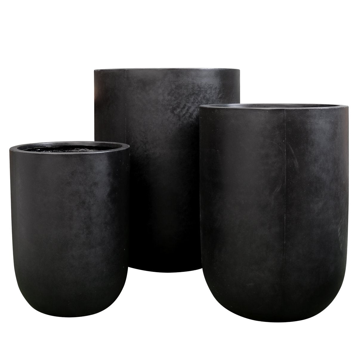 Oreti Black Planter - Large