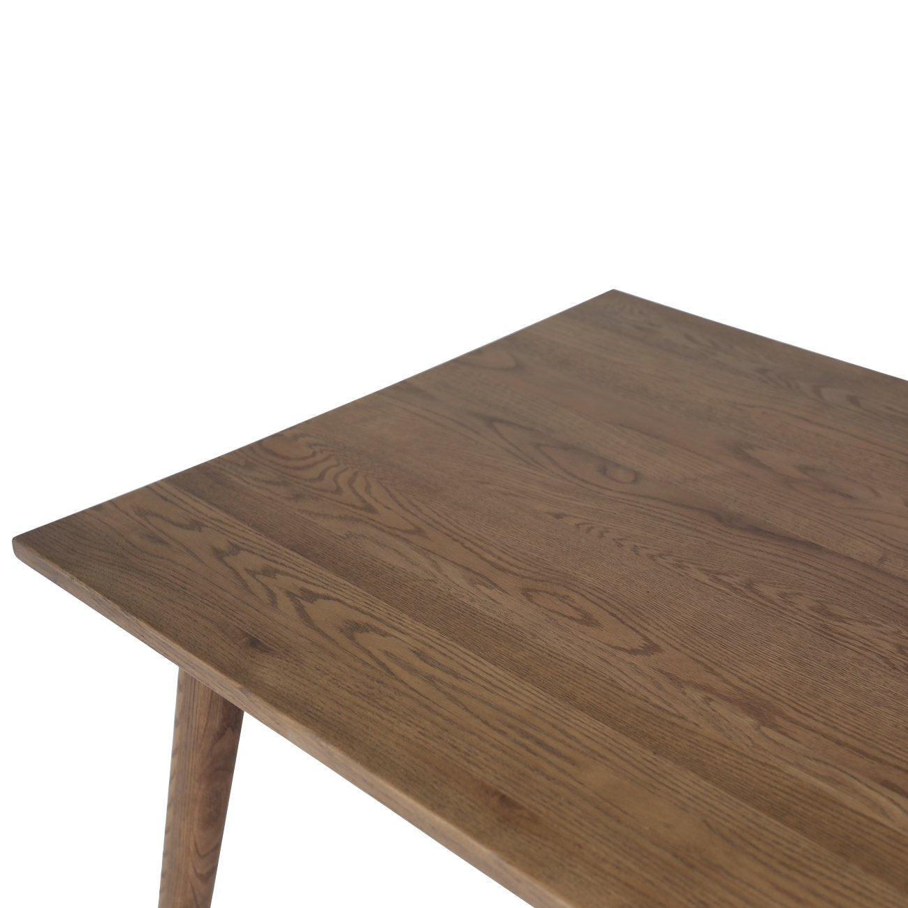 Vaasa Oak Dining Table - 180cm - Walnut Brown